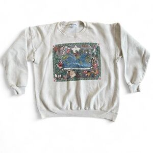 Vintage Players by Van Heusen Christmas ‘Peace Around the World’ Sweatshirt